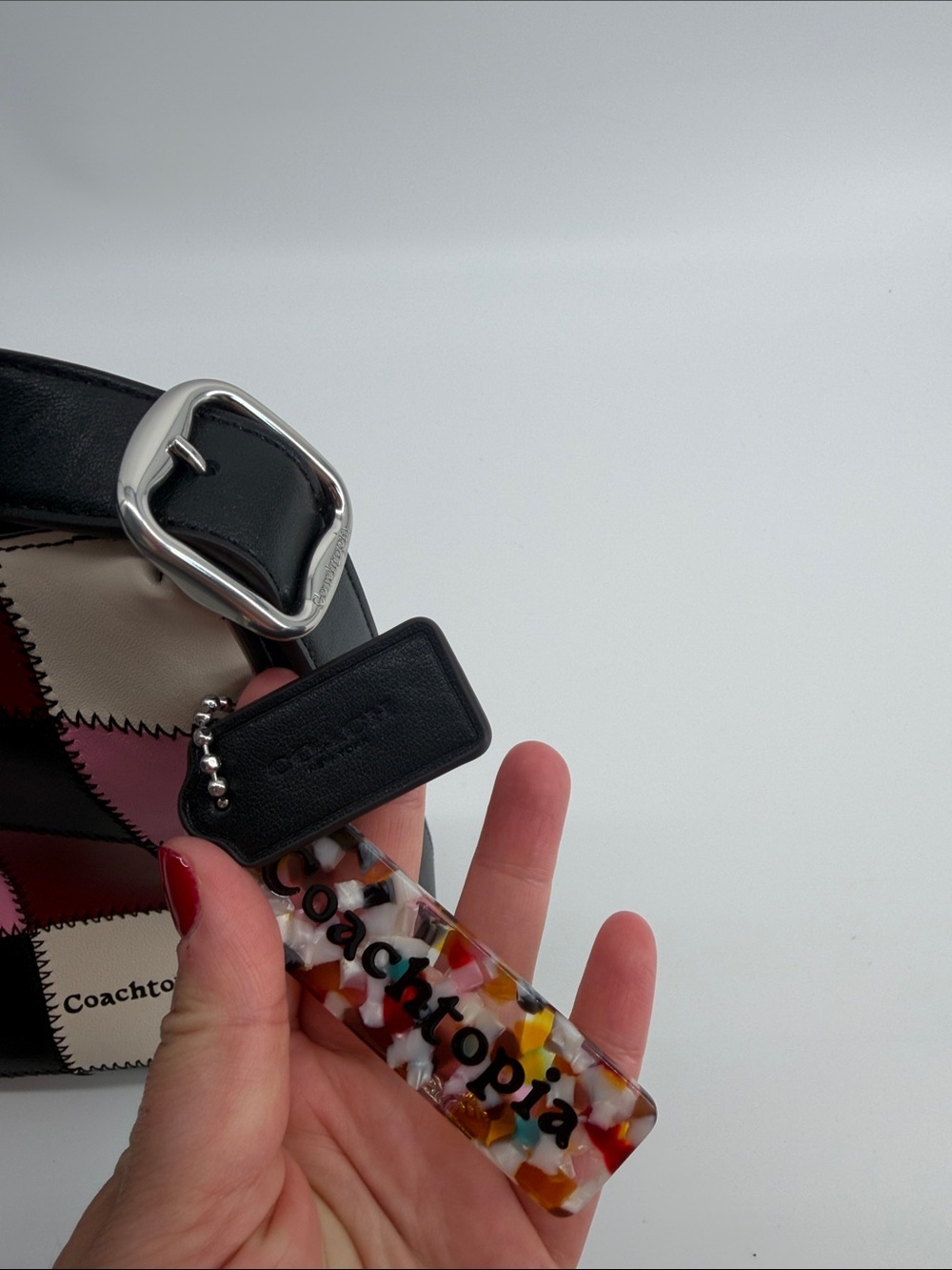 Coachtopia Alter/Ego Slouchy Shoulder Bag in Multi 2 A1 - Picture 8 of 8